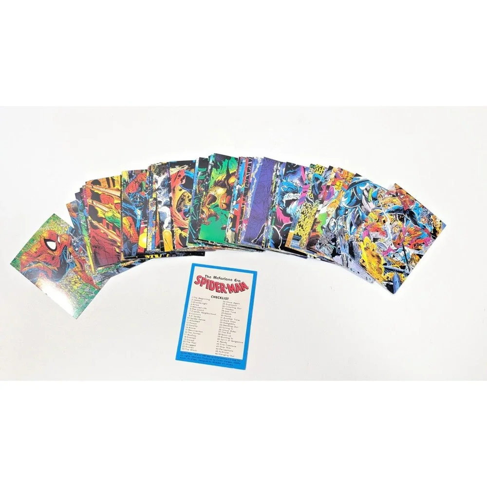 1992 Marvel Spider-Man The McFarlane Era Complete Base Set 90 Cards